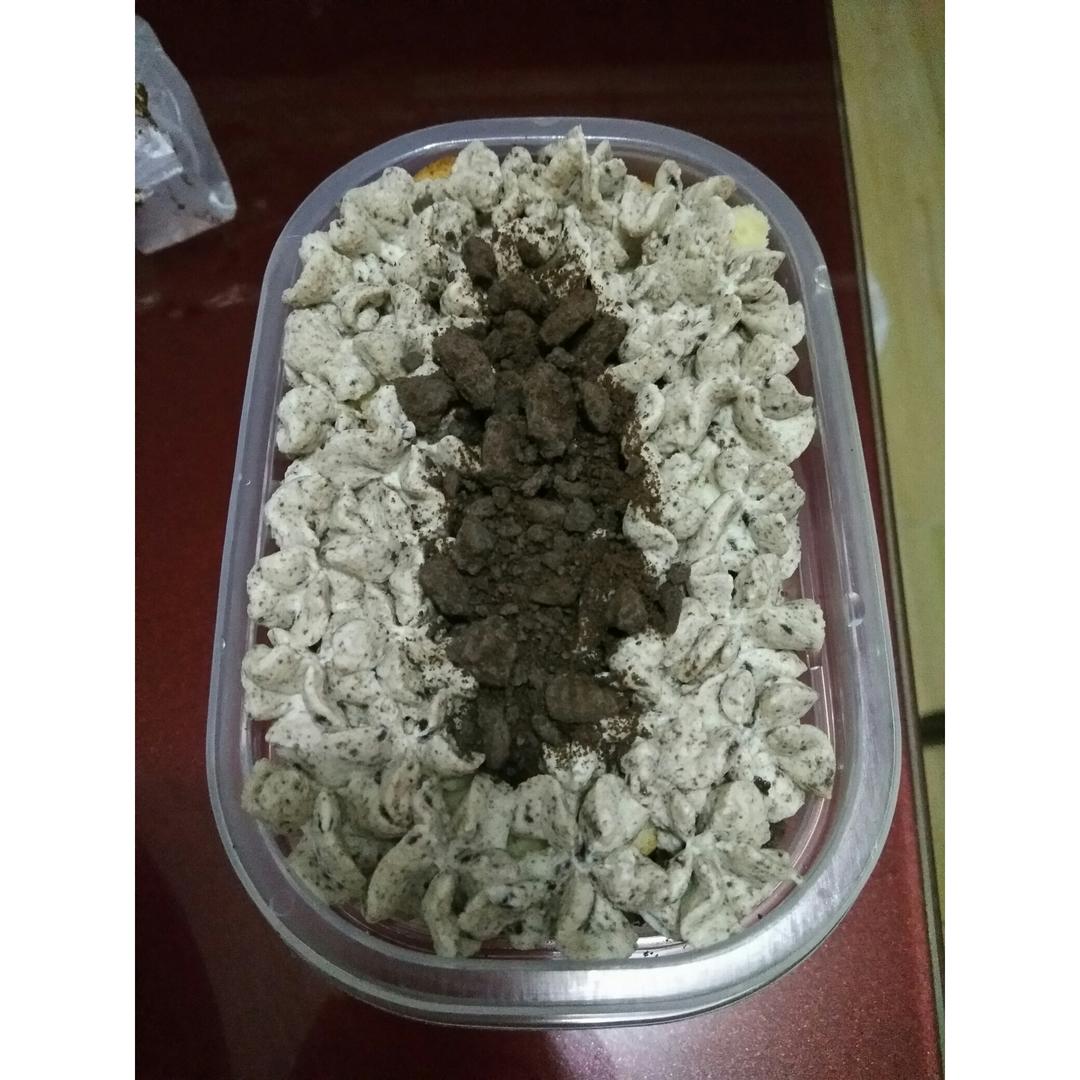 好吃到流泪的奥利奥咸奶油盒子蛋糕