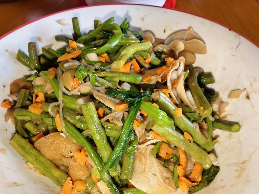 麻酱拌豆角（万能麻酱汁）