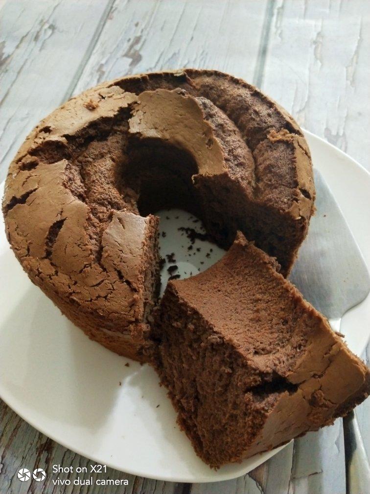 巧克力淡奶油戚风