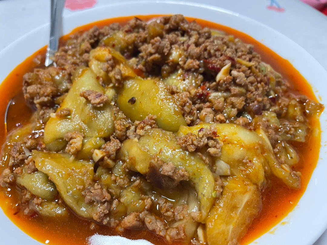 肉沫茄子非油炸版