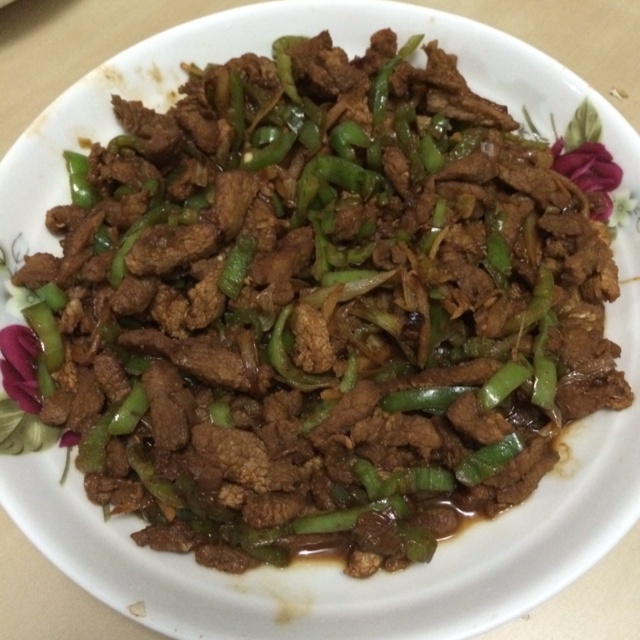 杭椒牛柳