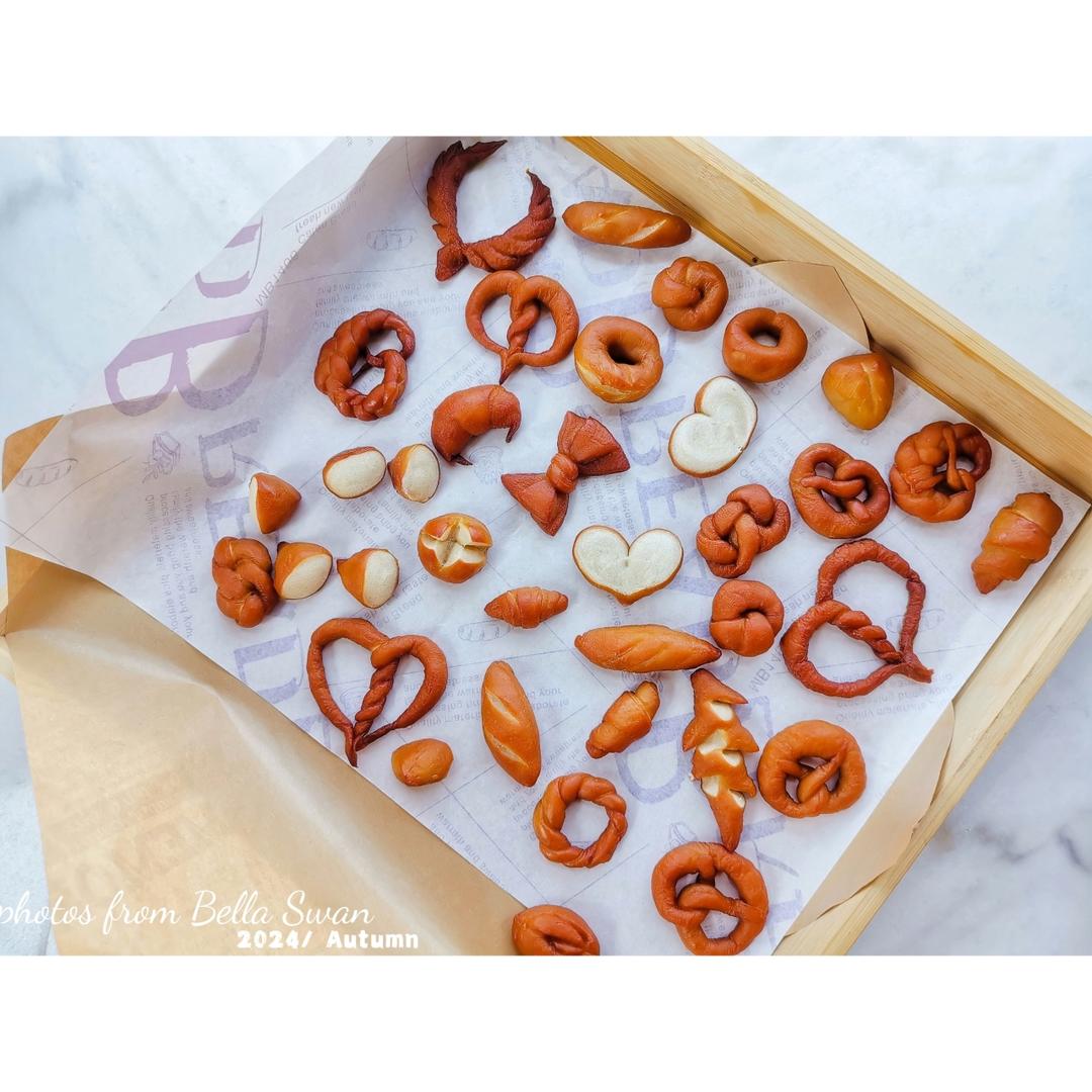 德式碱水面包｜经典碱水结｜普雷结｜0糖低卡｜免发酵｜免手套膜