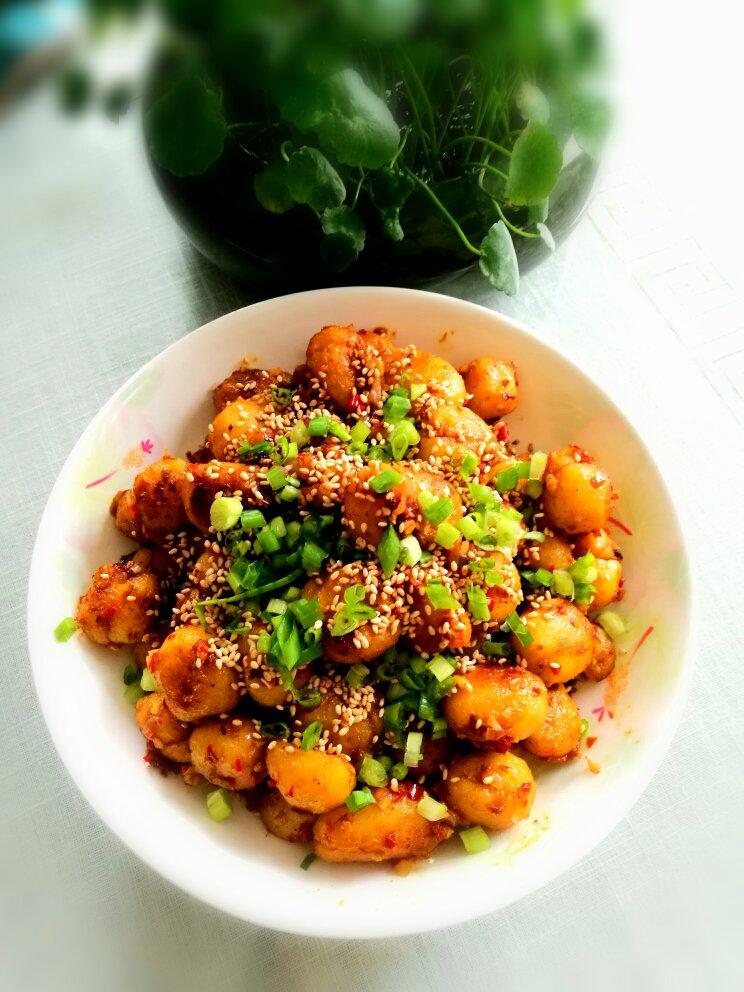 孜然香辣煎小土豆