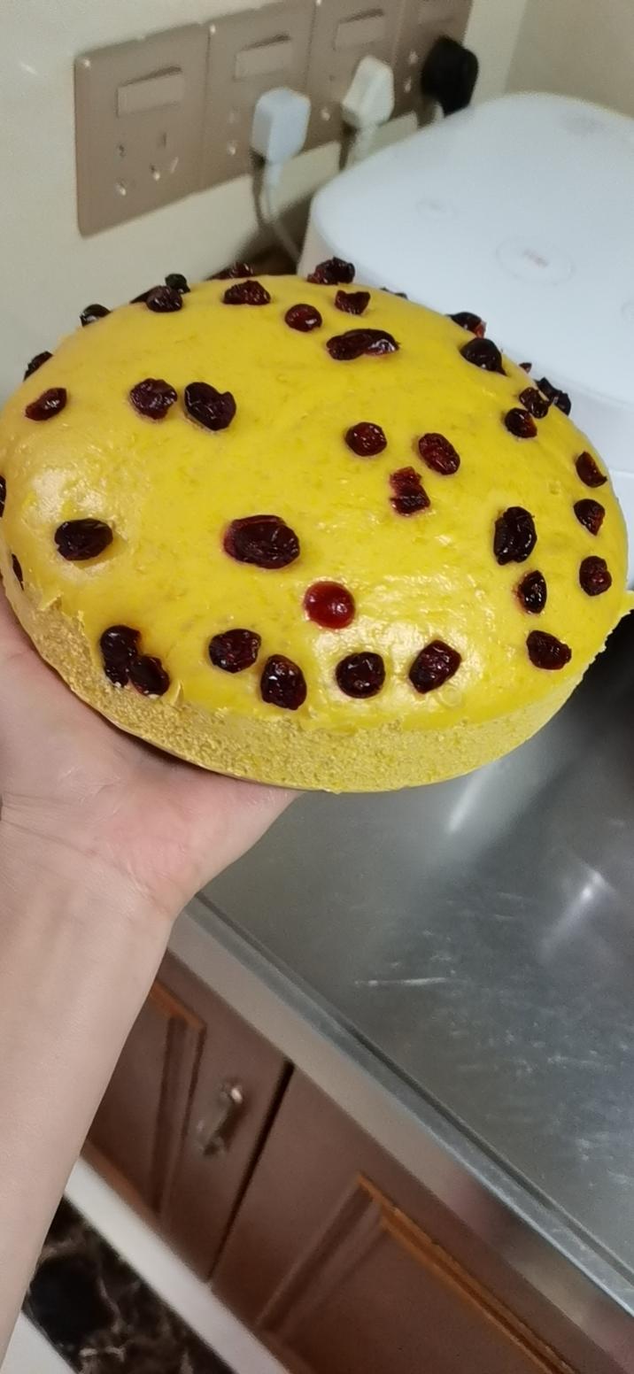 松软不发粘的南瓜发糕