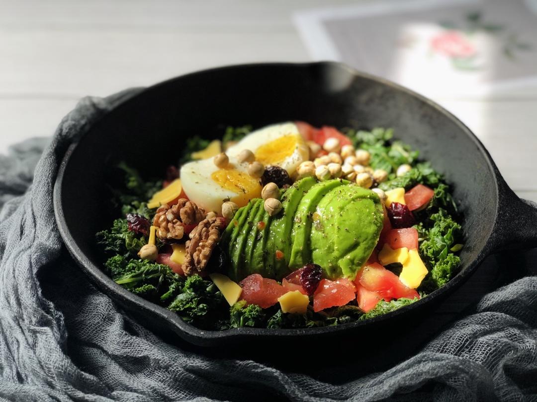 兔兔兔兔兔兔兔_做的好吃的羽衣甘蓝沙拉