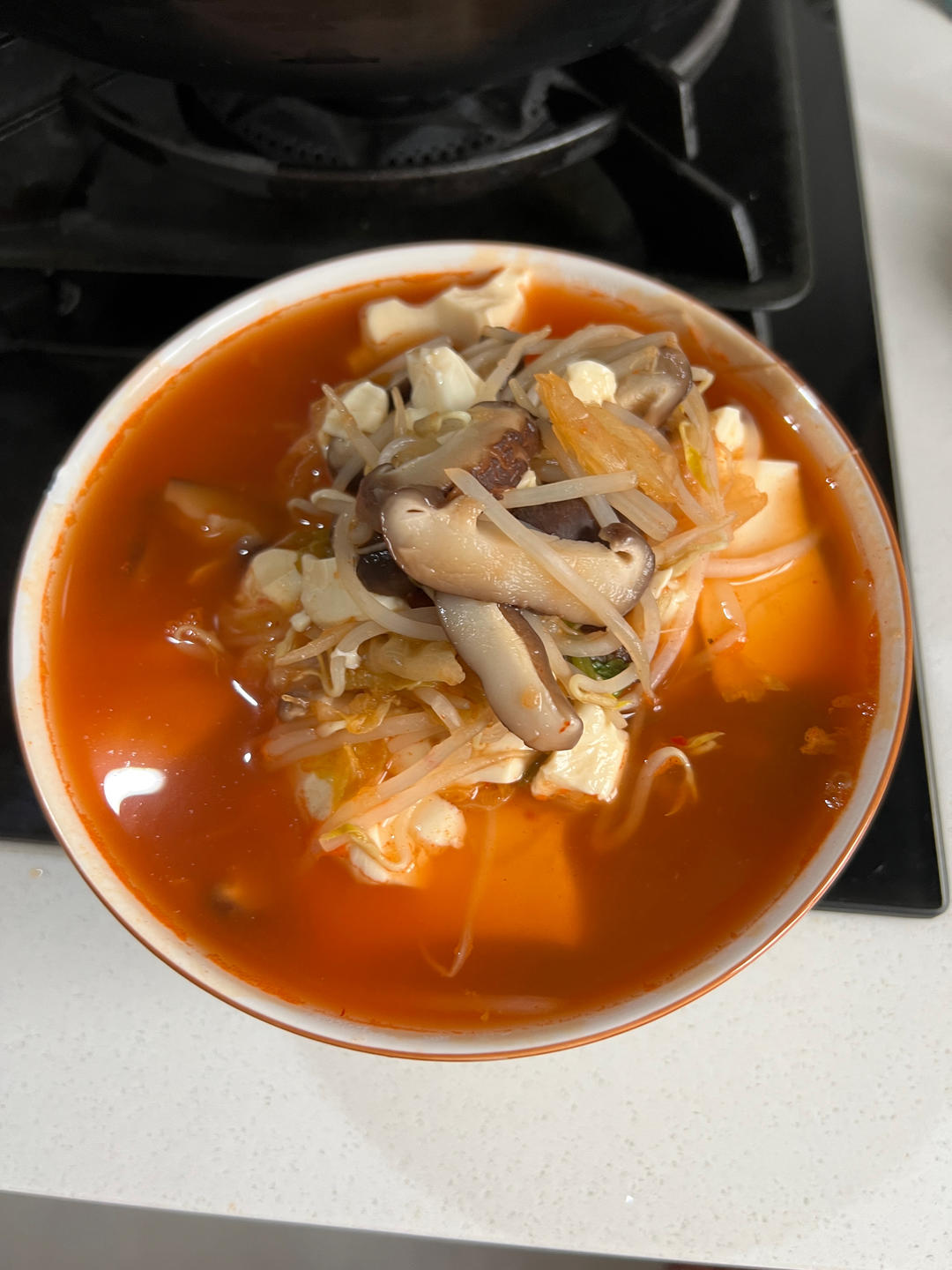 泡菜肥牛豆腐汤（韩式）