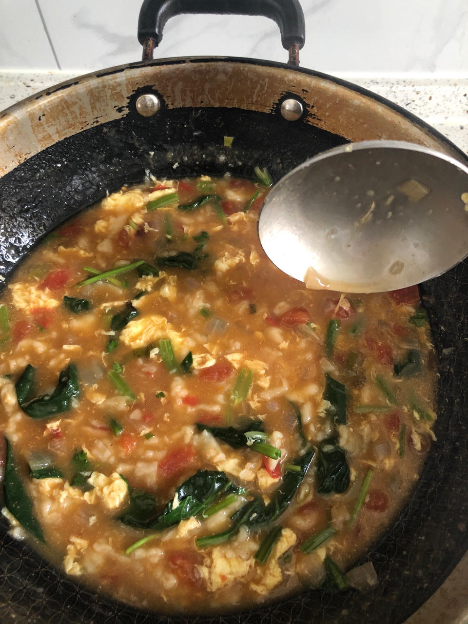 疙瘩汤～拌疙瘩手法视频