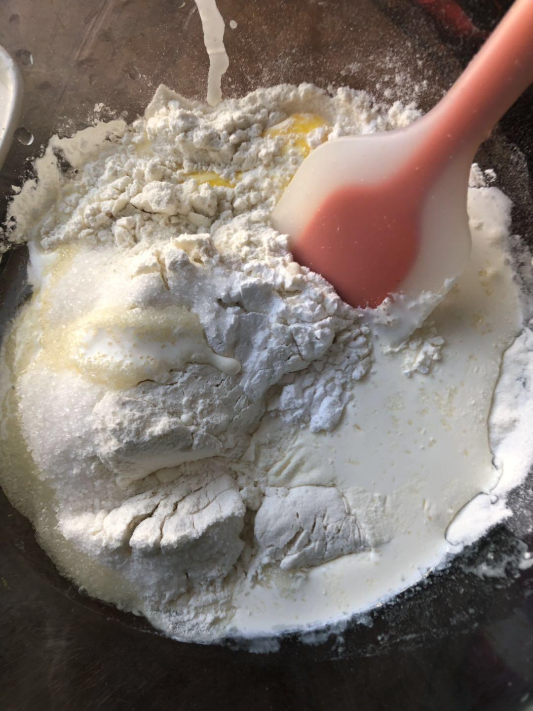 纯奶手撕吐司的做法 步骤1