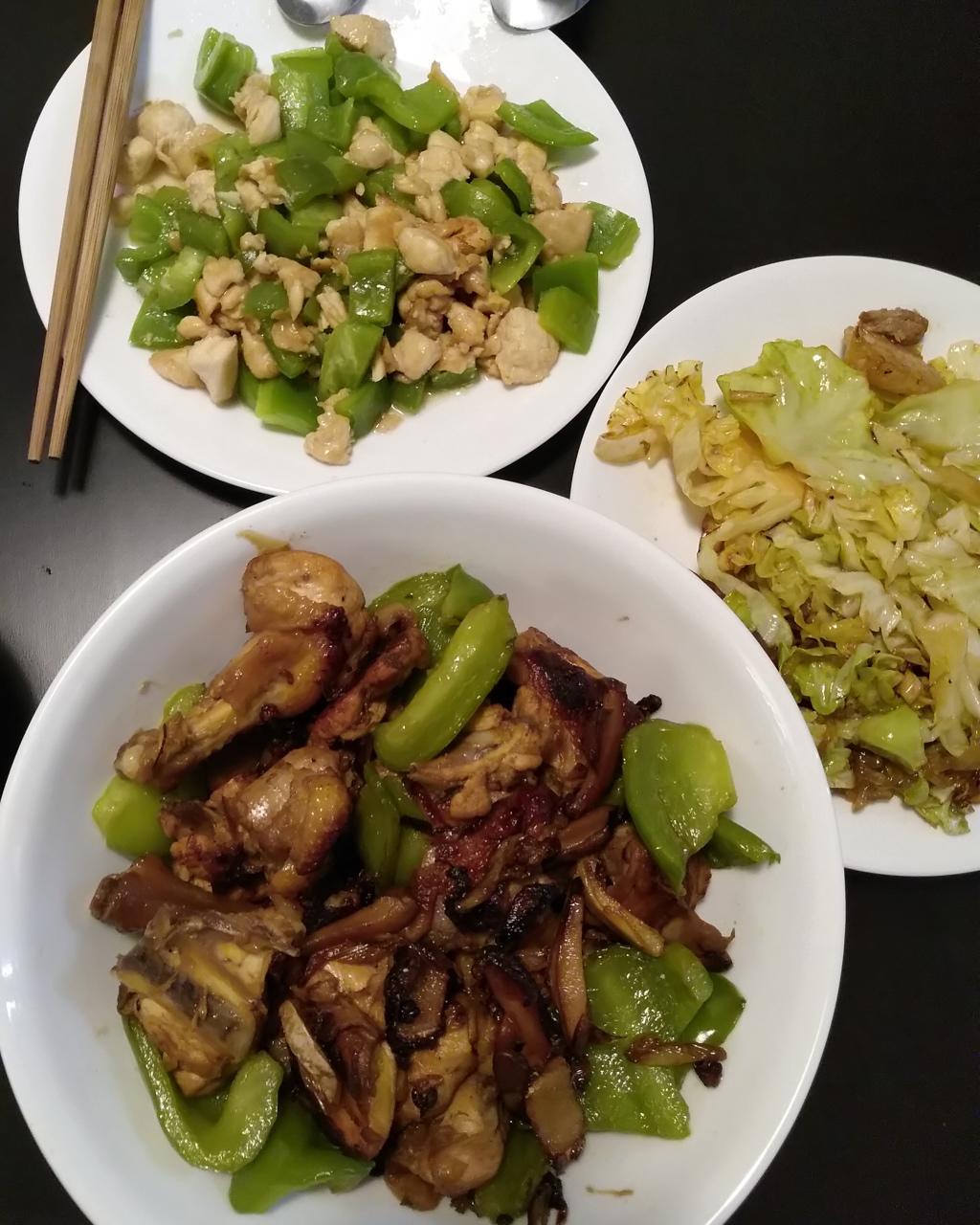 辣椒炒鸡（临沂家常）