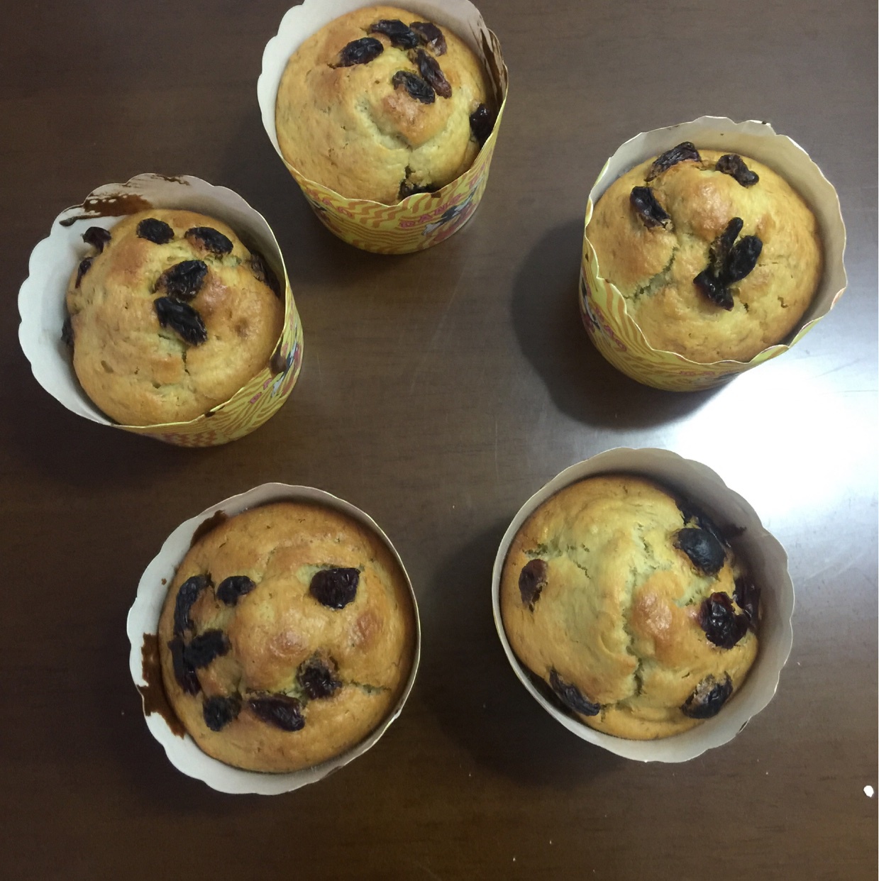 快手香蕉纸杯蛋糕