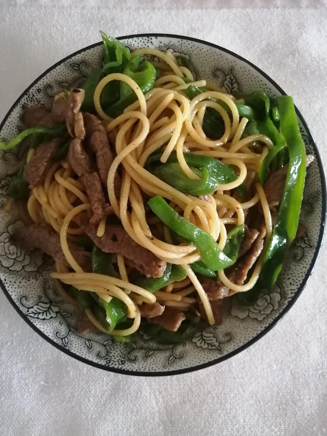 比餐厅好吃的黑椒牛柳意面🍝零失败简单教程