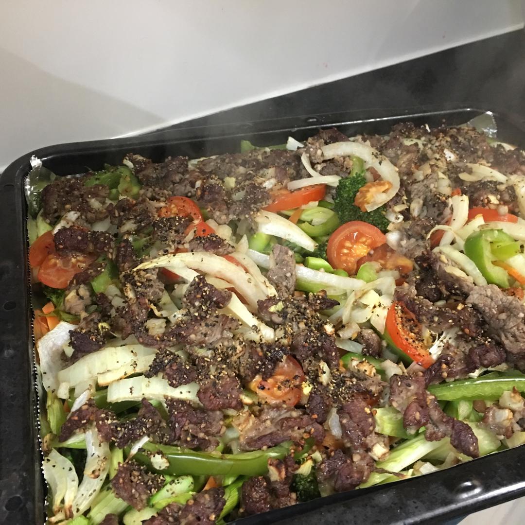 【健康三餐】一锅出的什锦烤牛肉
