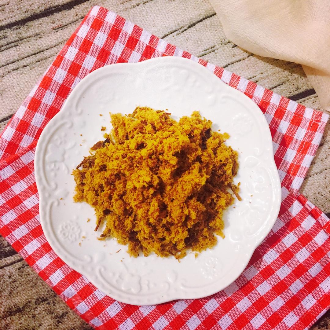 一颗蕃茄不爱蛋做的面包机肉松