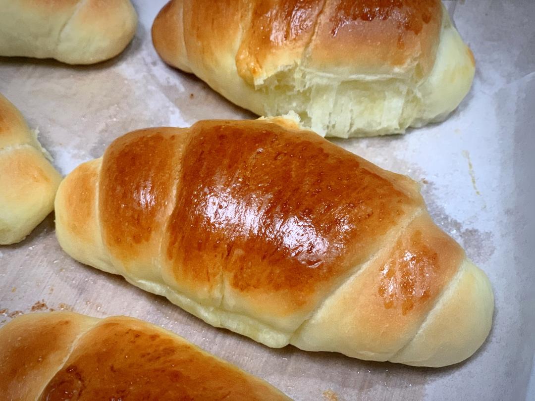 日式海盐可颂（咸可颂）-无需开酥，零失误的网红面包