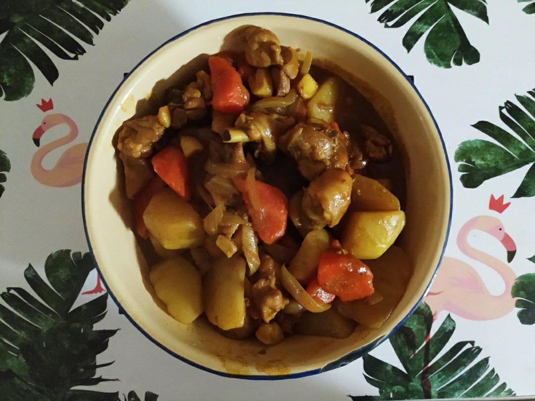鸡肉咖喱饭
