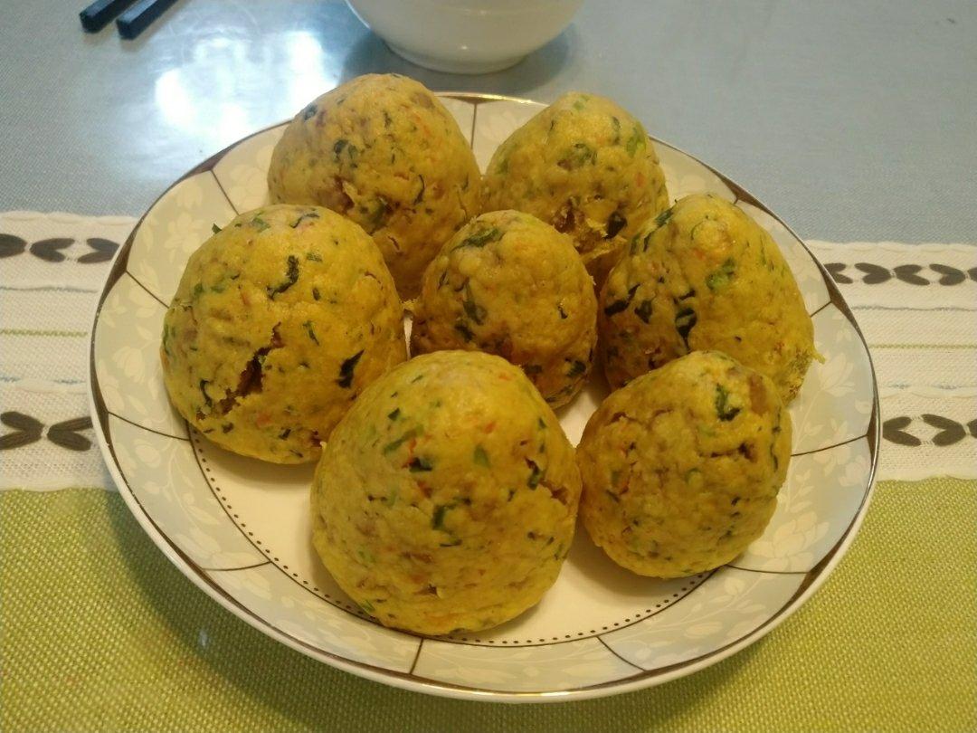 堂妈小厨——玉米菜窝头
