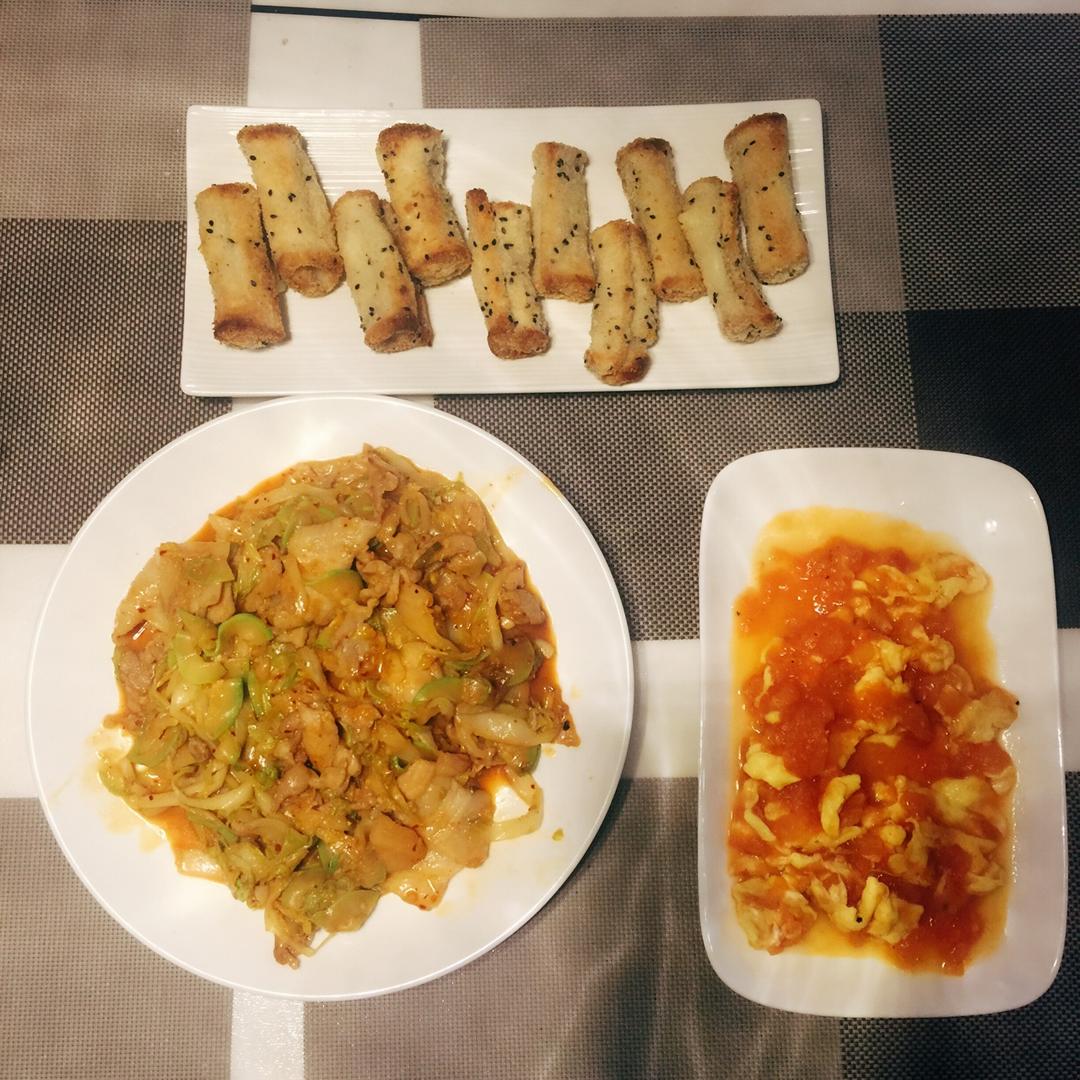 辣白菜炒五花肉