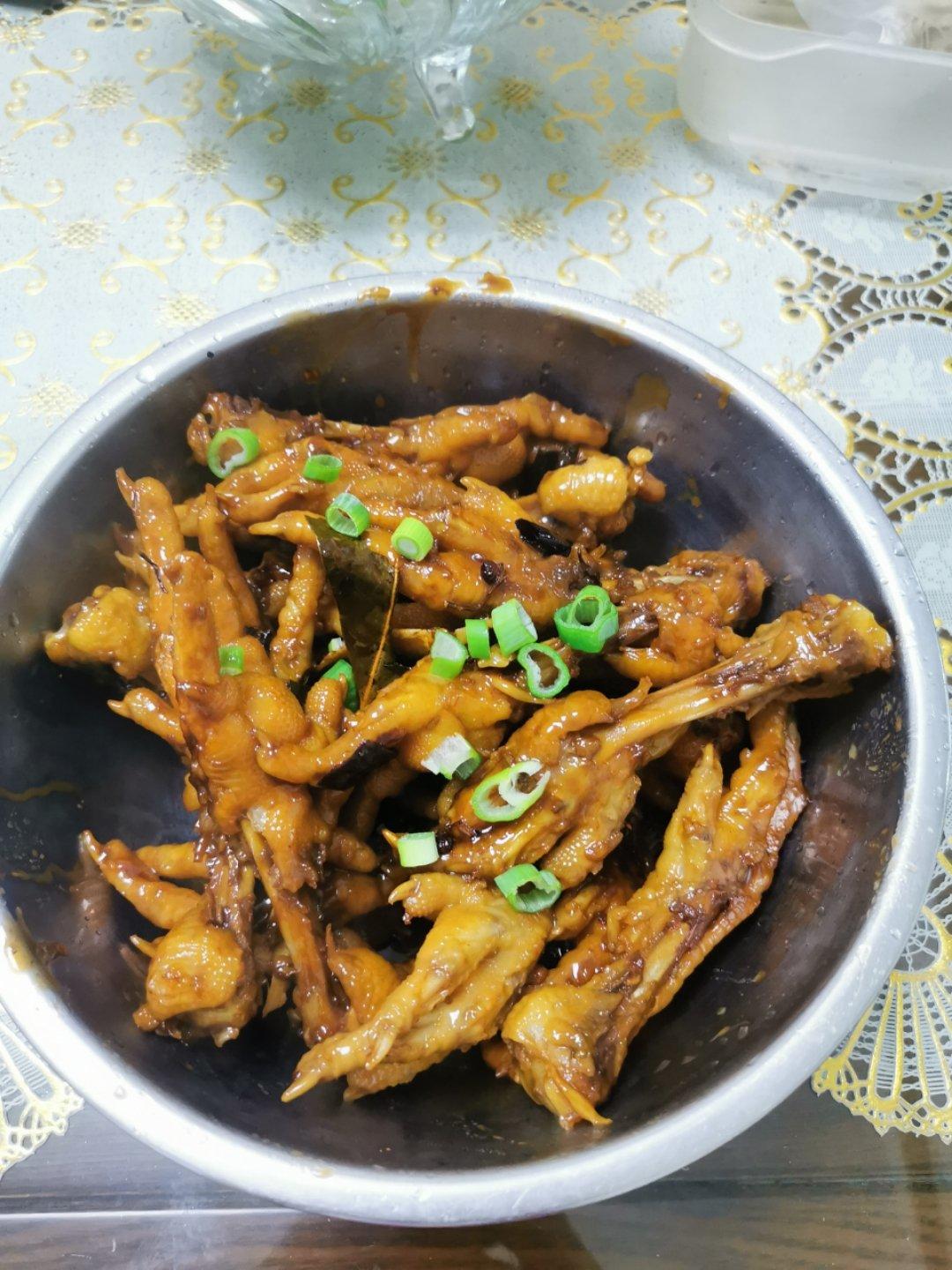 秘制红烧鸡爪