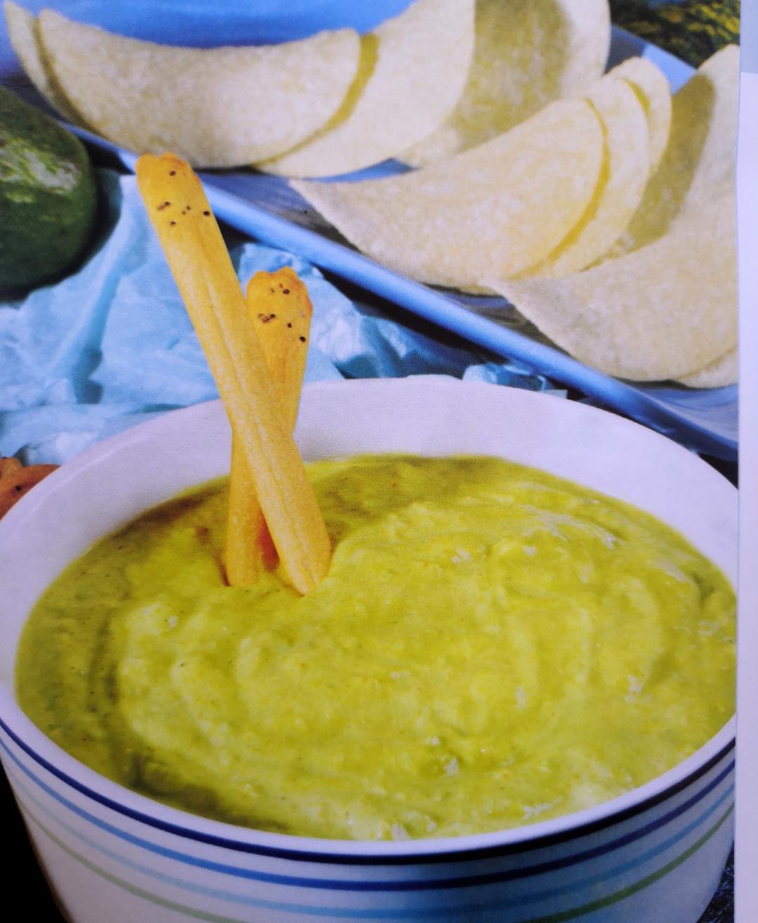 面包抹酱和蘸酱-鳄梨酱的做法