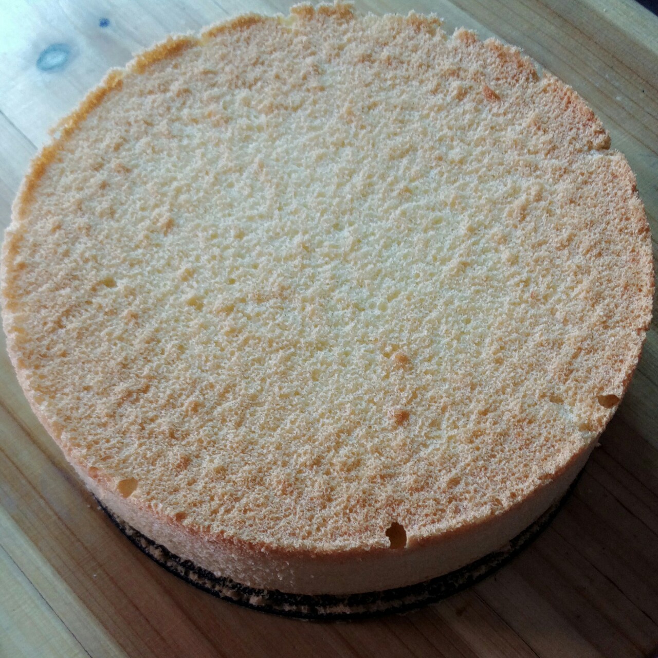 6寸原味戚风蛋糕