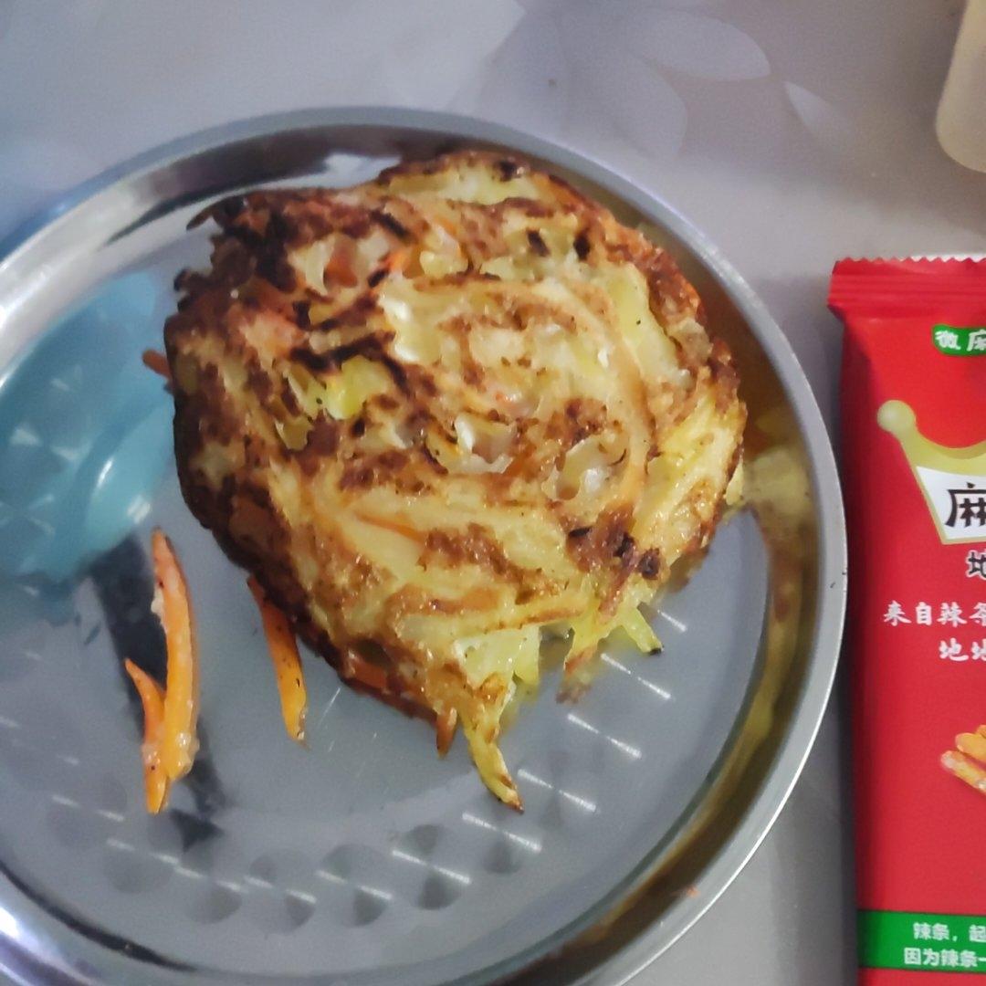 土豆丝和鸡蛋的妙搭