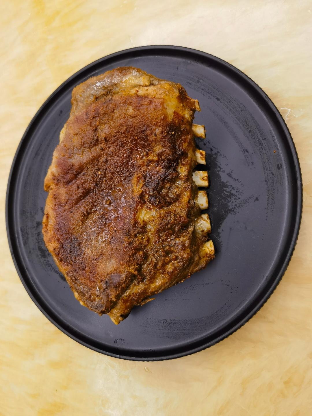 孜然椒盐粉烤羊排（空气炸锅版）