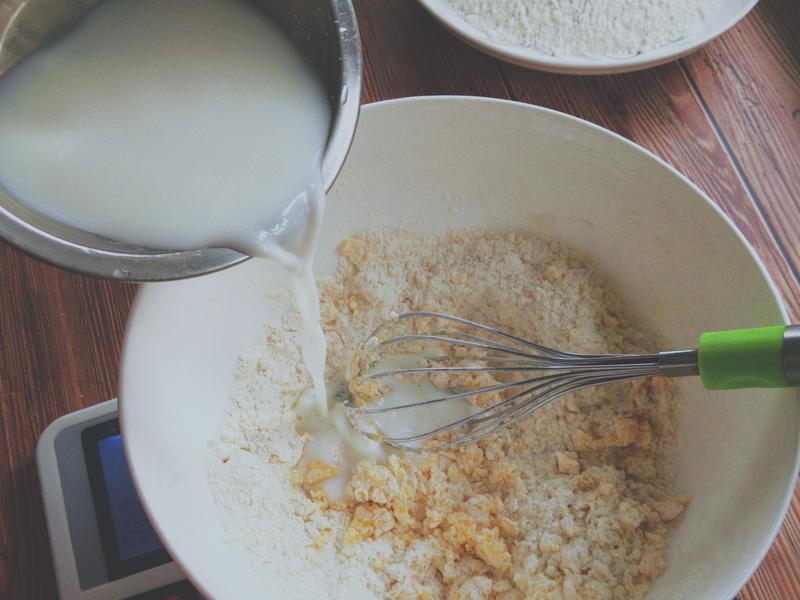 纯奶手撕吐司的做法 步骤1