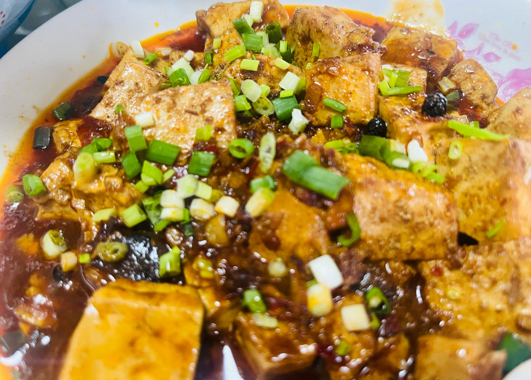 简单易学的下饭菜麻婆豆腐（素版）