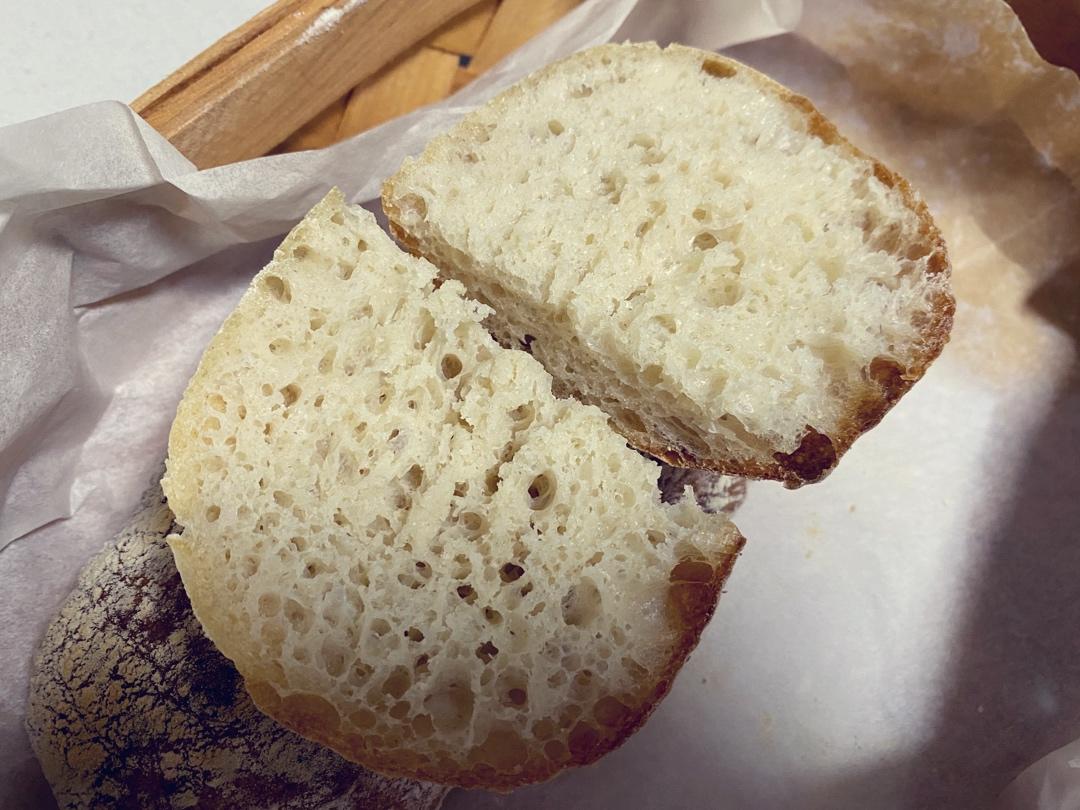 恰巴塔~夏巴塔~Ciabatta~拖鞋面包【高粉版】