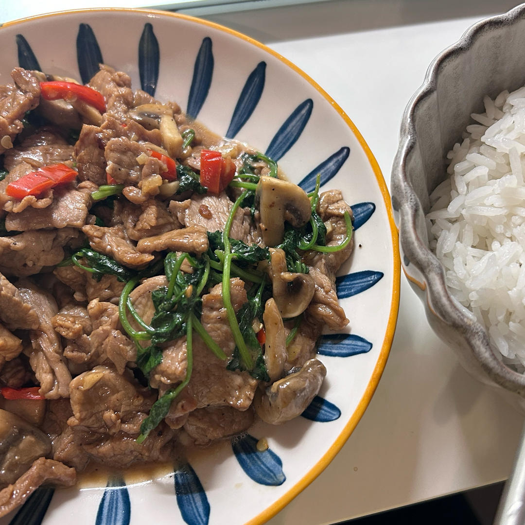 香菜牛肉