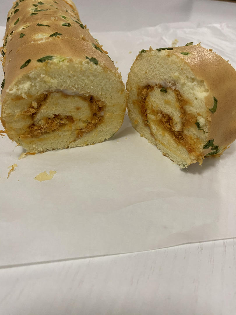 怎么卷都不裂的肉松蛋糕卷