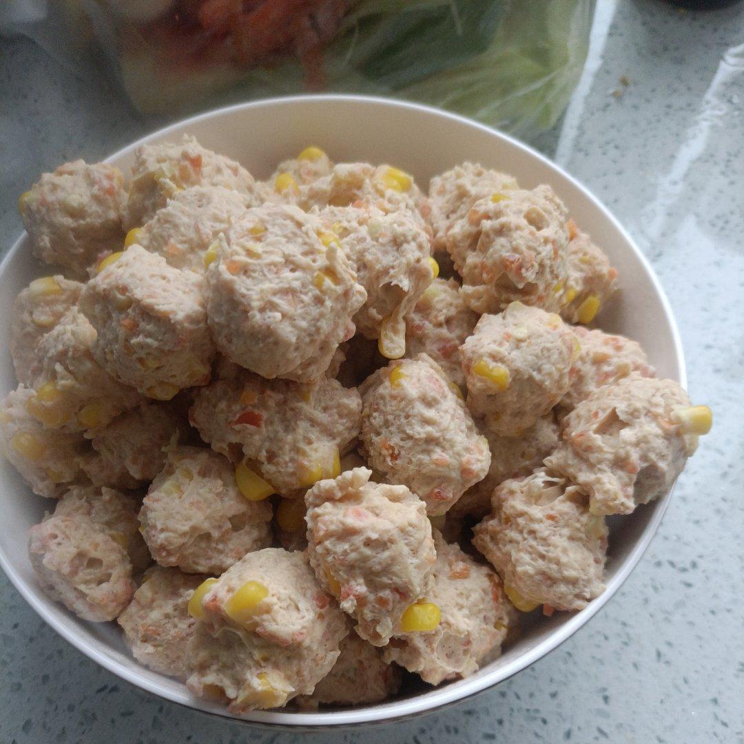 告别无聊的减脂餐-鸡肉丸子