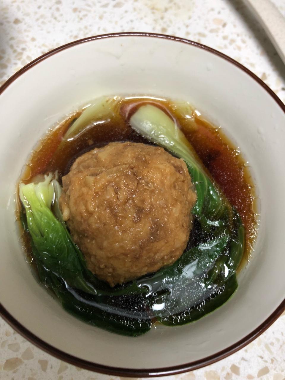 最好吃的扬州狮子头