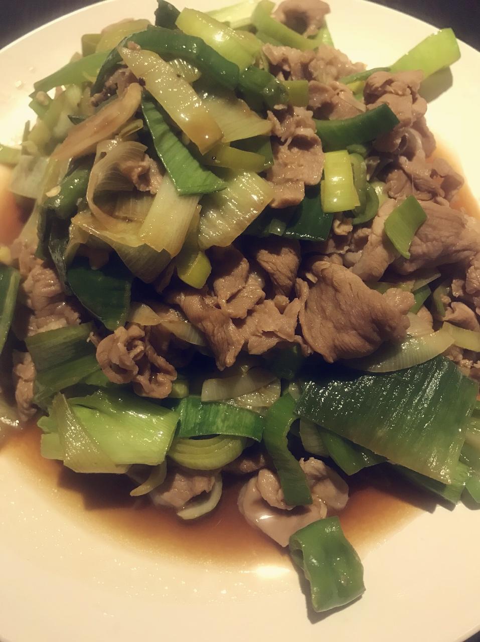 葱爆羊肉