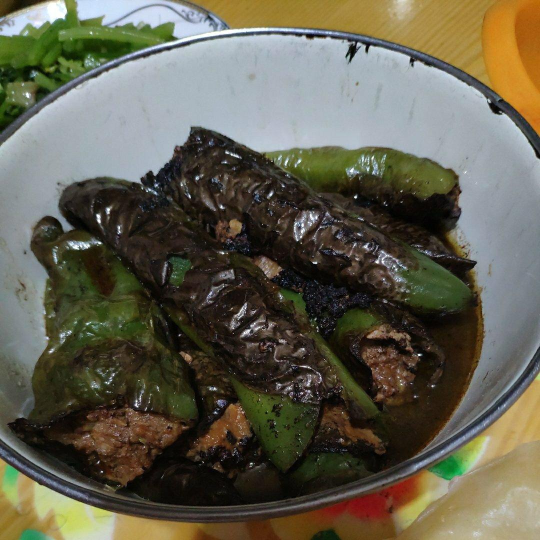 下饭菜肴--青椒酿肉