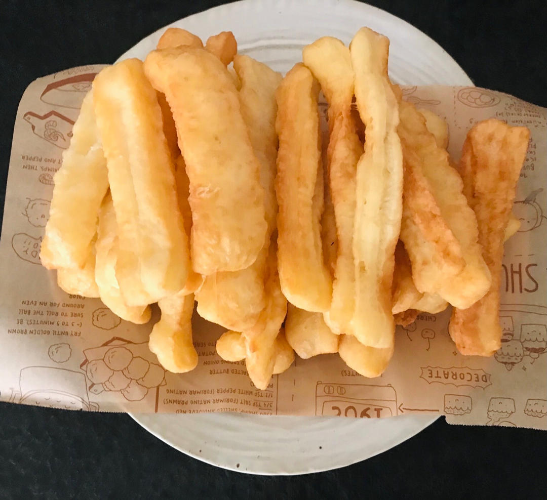 快手早餐～自制油条（酵母版，不含泡打粉、膨松剂）