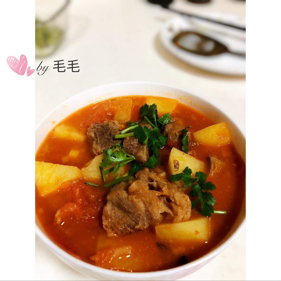 番茄土豆牛腩
