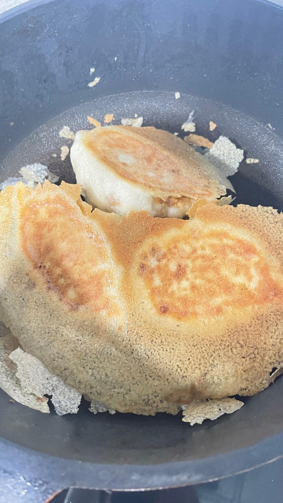 发面水煎包～河南小吃