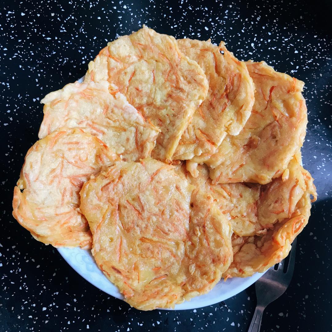 胡萝卜丝煎饼