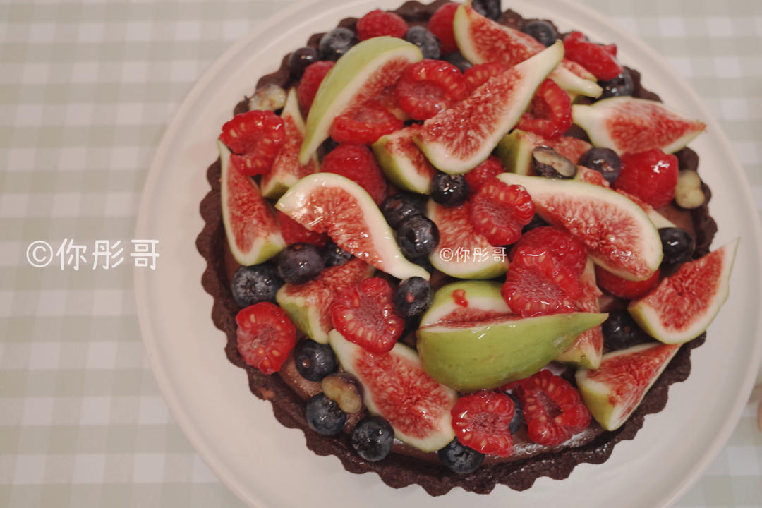 吃一块就大满足 黑巧制【巧克力挞】传统向