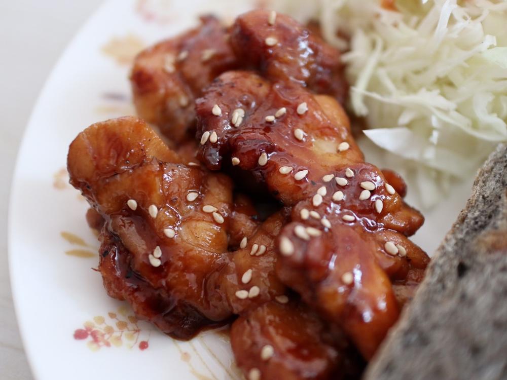 照烧鸡腿堡