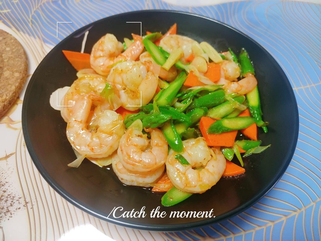 虾仁芦笋（清甜如初夏）