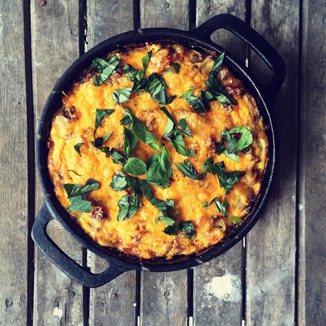 Fritatta 烘蛋啦烘蛋 培根哒～