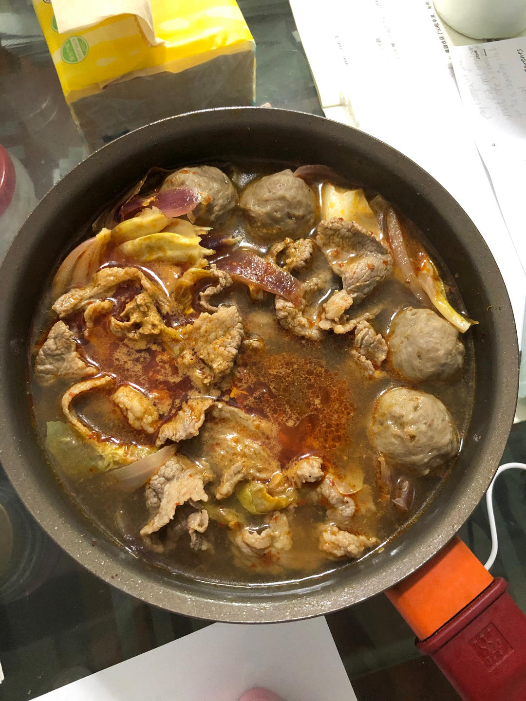自制麻辣重庆火锅