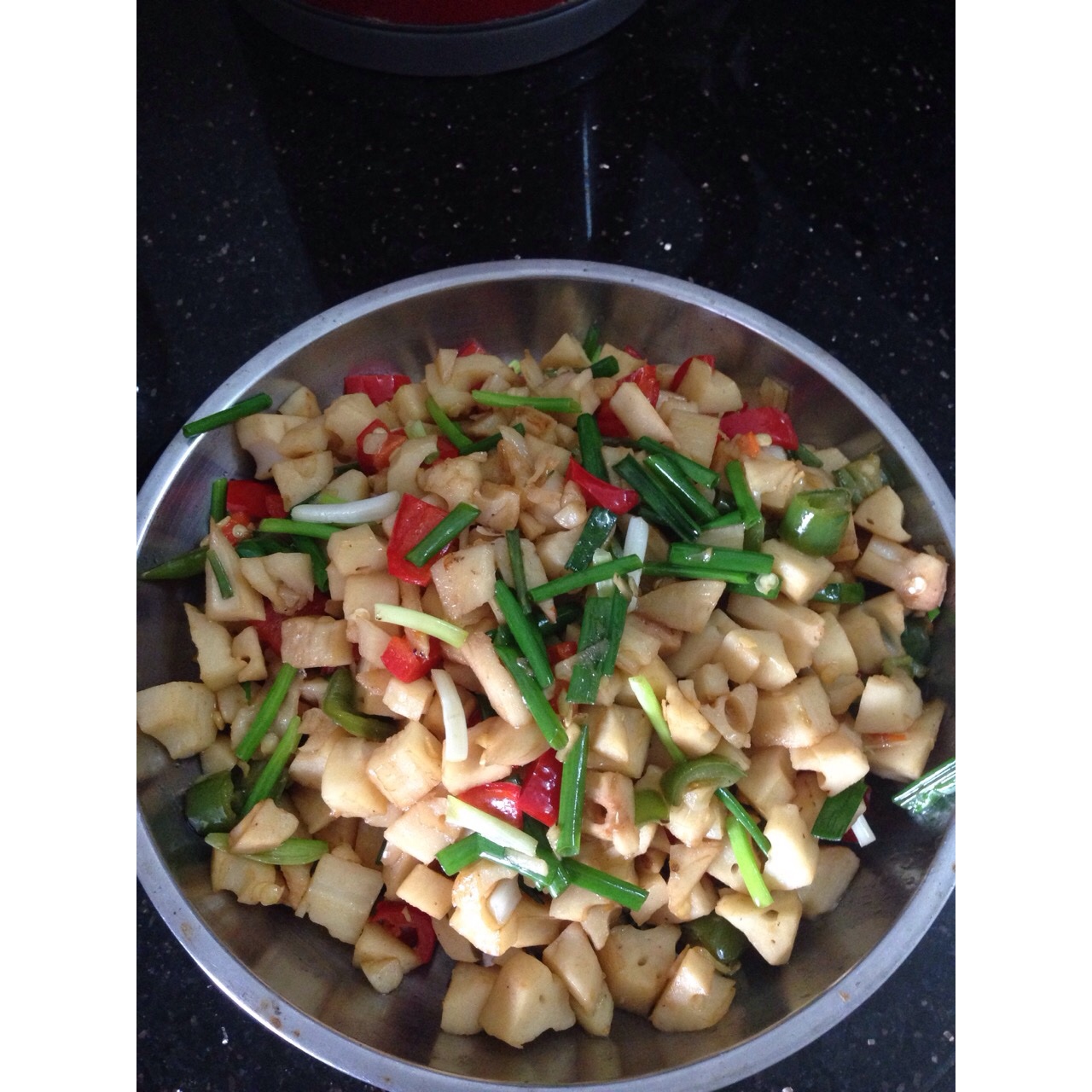 辣炒藕丁