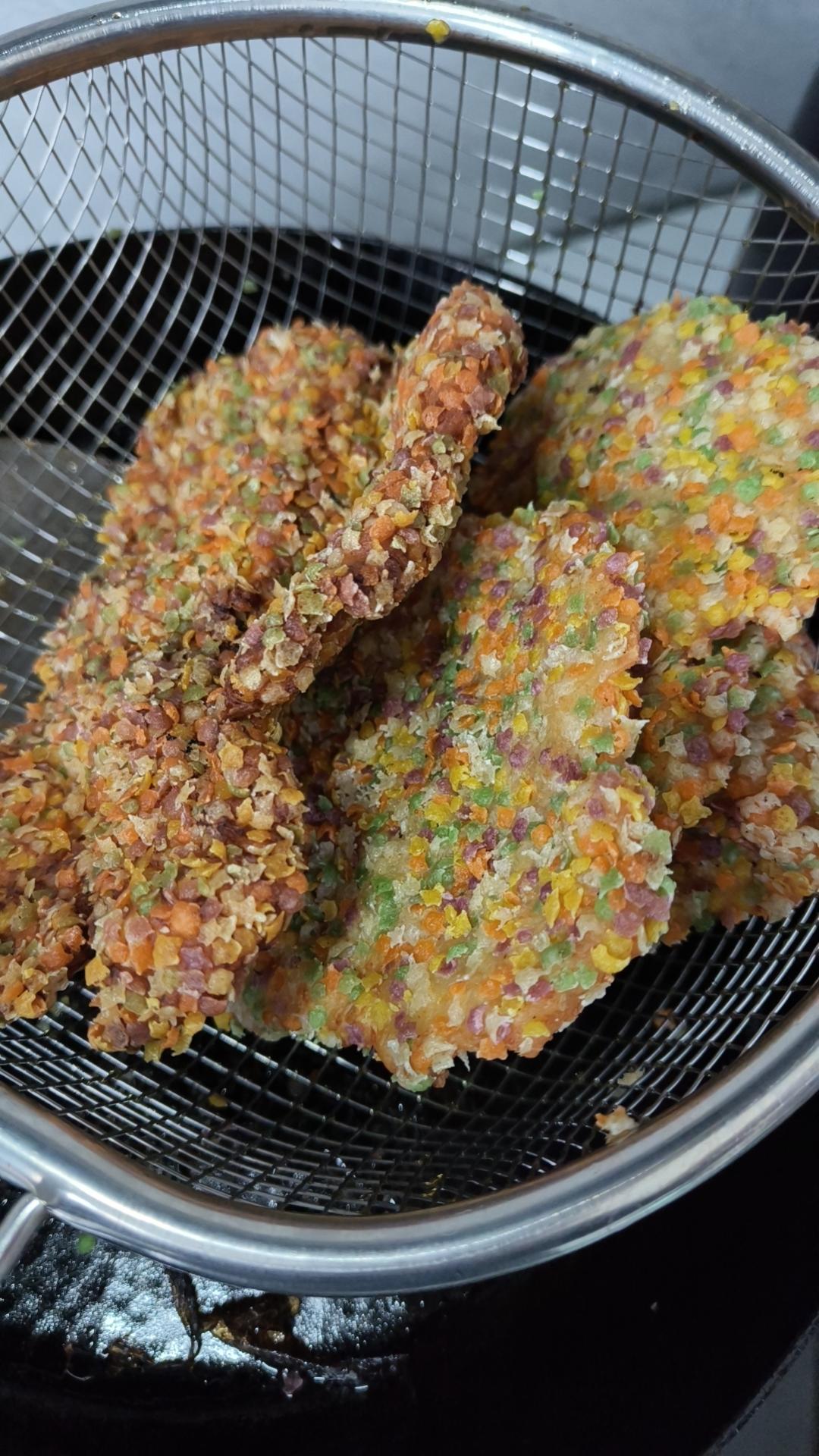 炸面排～夜市超火的小吃