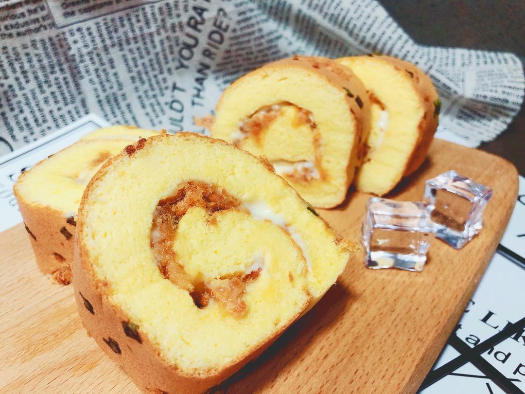 怎么卷都不裂的肉松蛋糕卷