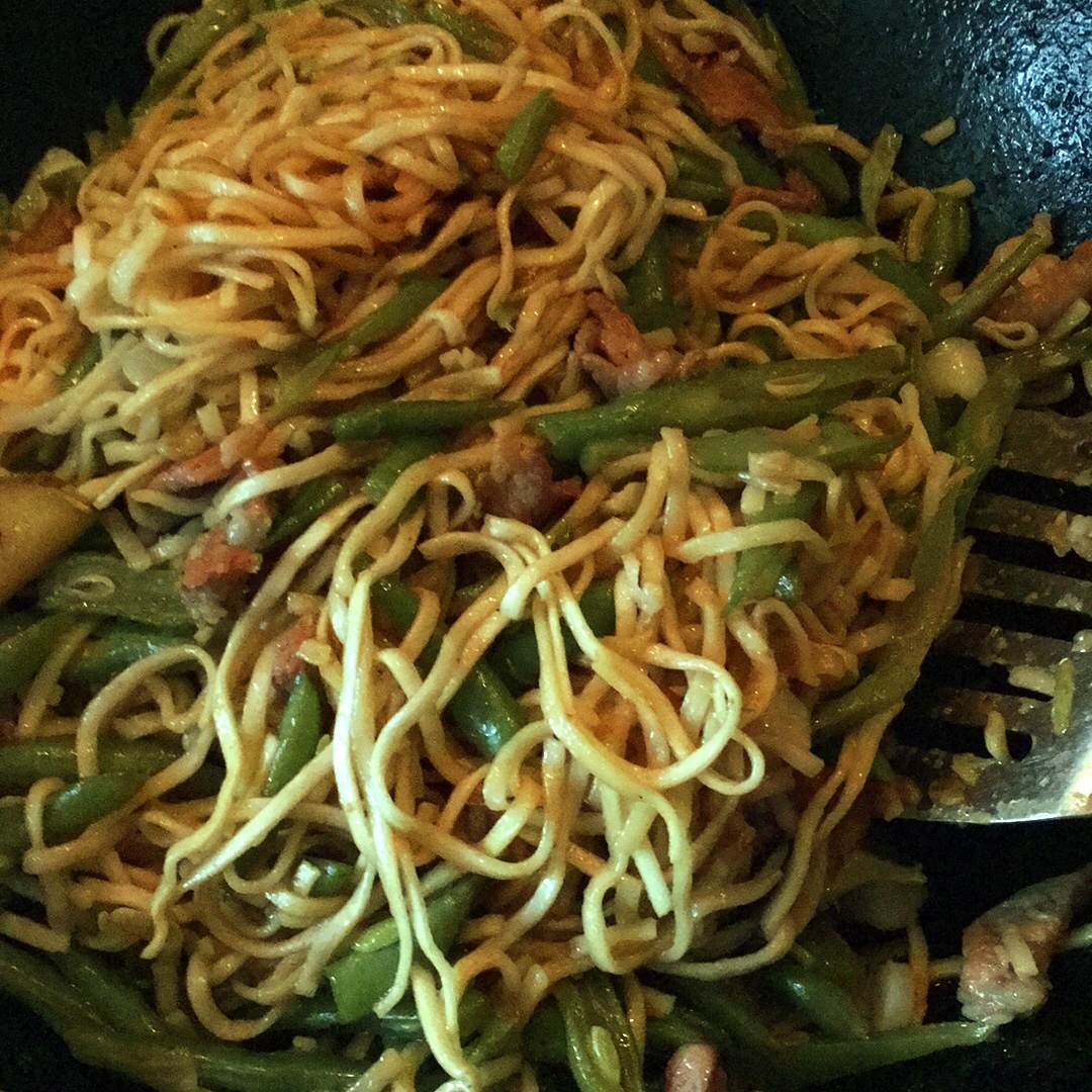 豆角焖面