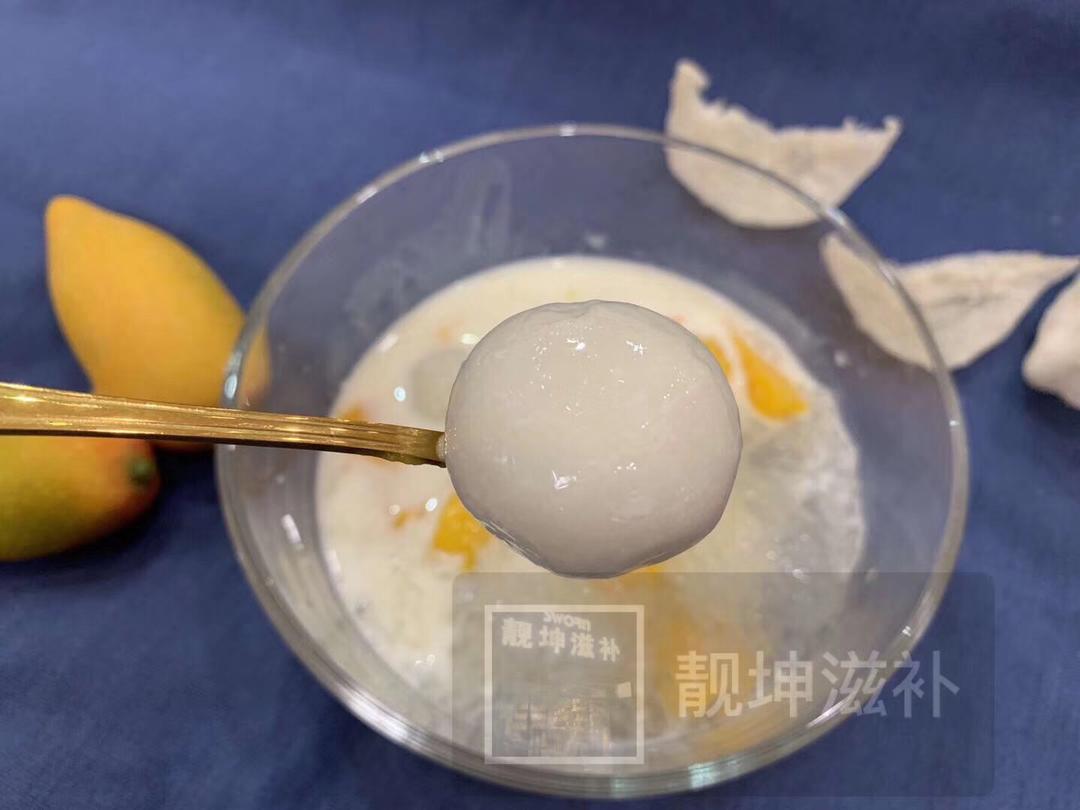 芒果燕窝汤圆的做法 步骤5