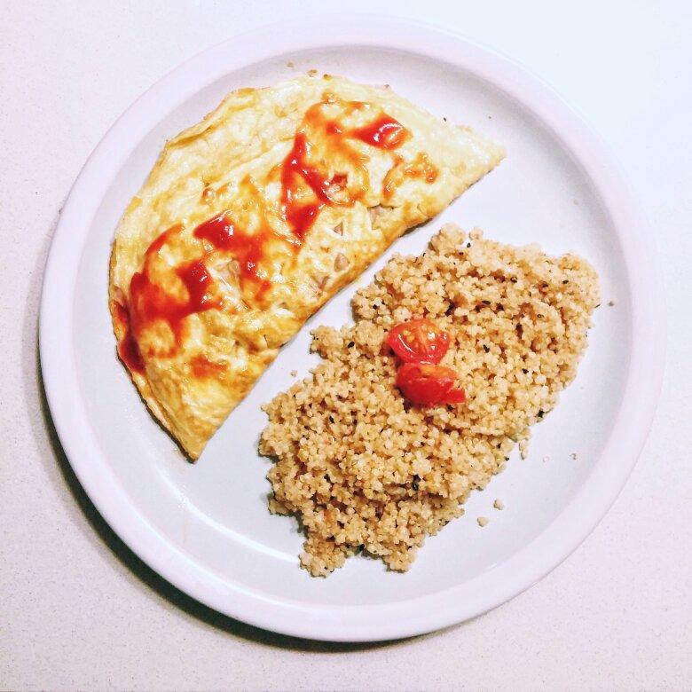 西式早餐Cheese Omelet!